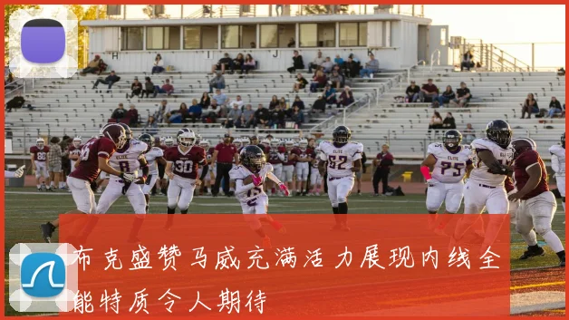 布克盛赞马威充满活力展现内线全能特质令人期待